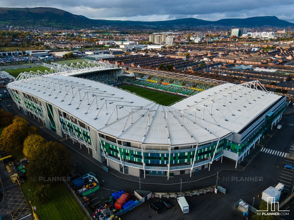 National Football Stadium At Windsor Park Ni Planner