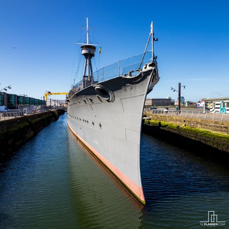 An image of HMS Caroline