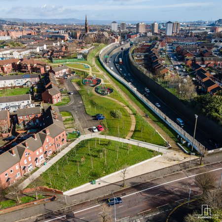 An image of Lower Shankill Park